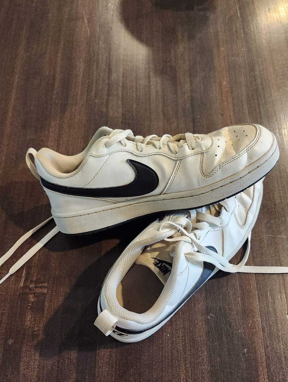 Nike Court Borough Low Recraft White/Black (Size 7Y) – DV5456-104